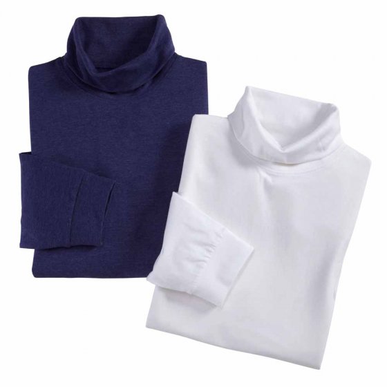 T-shirt à col roulé 