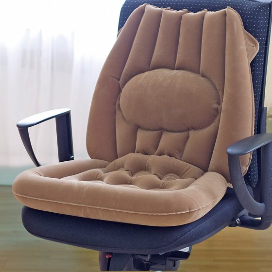 Coussin gonflable Beige