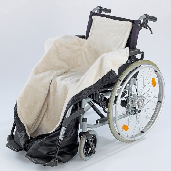 Sac chauffant pour fauteuil roulant 