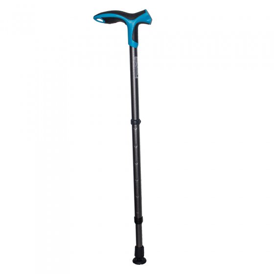 Wandelstok Soft Step, blauw 