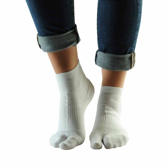 Hallux Bandage-Sok XL (43-45) | Zwart#Wit