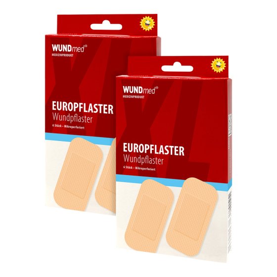 Pansements adhésifs Euro XL, lot de 2  