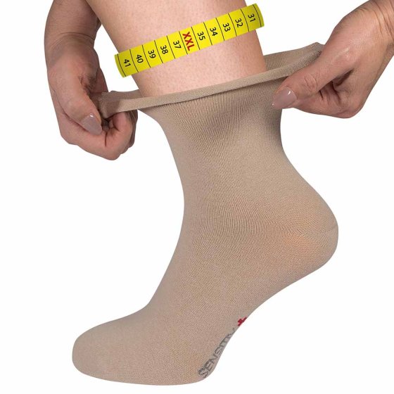 Baumwoll-Socken XXL (43-46)43/46 | Zwart