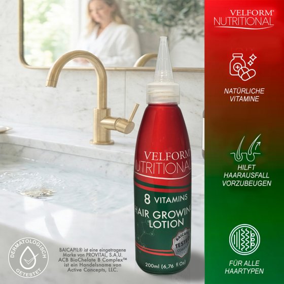 Lotion pour la pousse des cheveux, lot de 2 