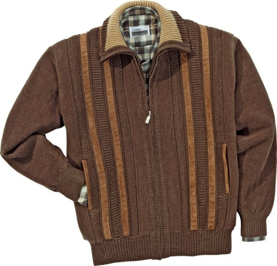 Blouson en maille chenille 