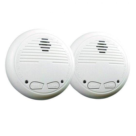 Radiografische draadloze rookmelder 2 stuks 