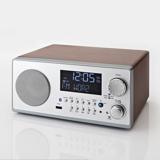 RDS-tafel-radio met Bluetooth 