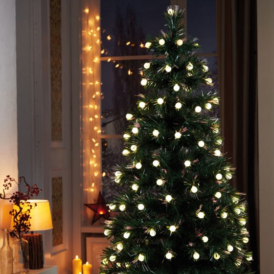 LED-kerstboom in fiber-look 
