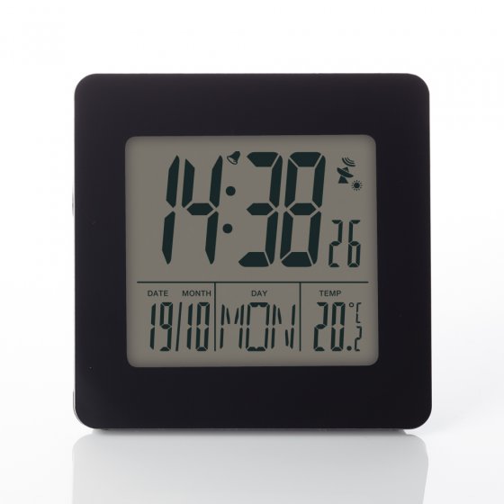Radiowekker met temperatuurweergave 