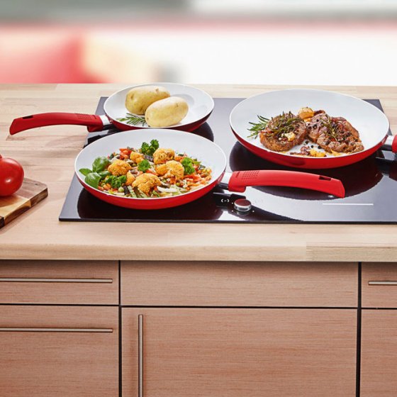 Jeu de poêles en céramique Lot de 3 