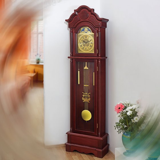 Pendule sur pied radio-pilotée  "Westminster" 