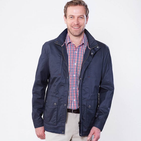 Katoenen jack 'Carbon' 