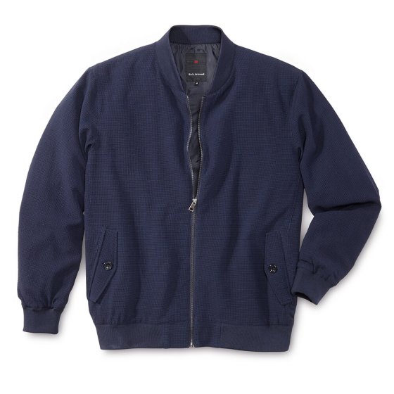 Blouson van seersucker 