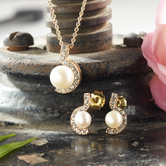 3-delige sieradenset ’Perle’ 