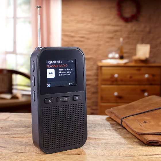 Radio de poche DAB+ avec écran en couleur 