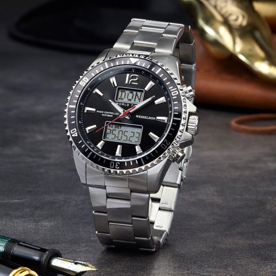 Chronographe radiopiloté 