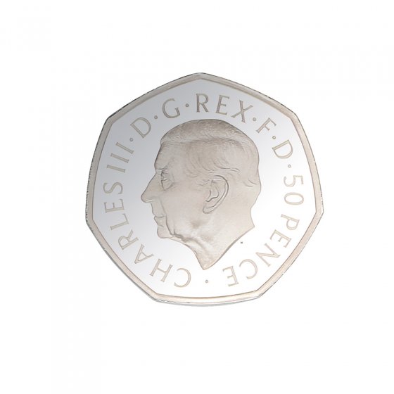 50 pence Roi Charles III 