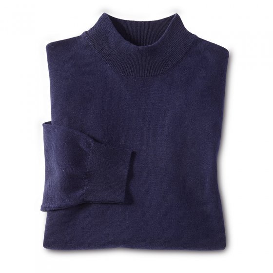 Pullover à col montant 