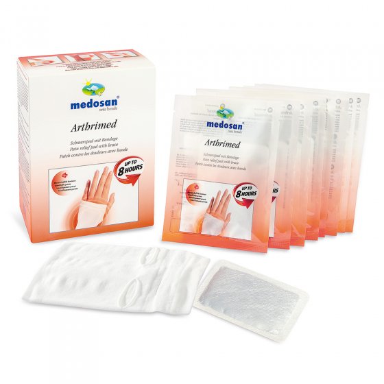 Patchs chauffants Arthrimed avec bandage 