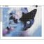Peinture au diamant, chat - 1