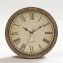 Élégante horloge murale avec compartiment secret - 1
