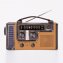 Multifunctionele radio 'Vintage Gold' - 1