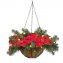 Kerstster-mand met led en timer - 1