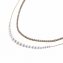Collier fin à deux rangs - 1