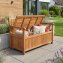 Banc avec espace de rangement - 1