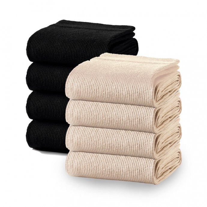 Chaussettes de contention en coton