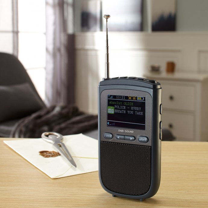 Radio de poche DAB+ avec écran en couleur