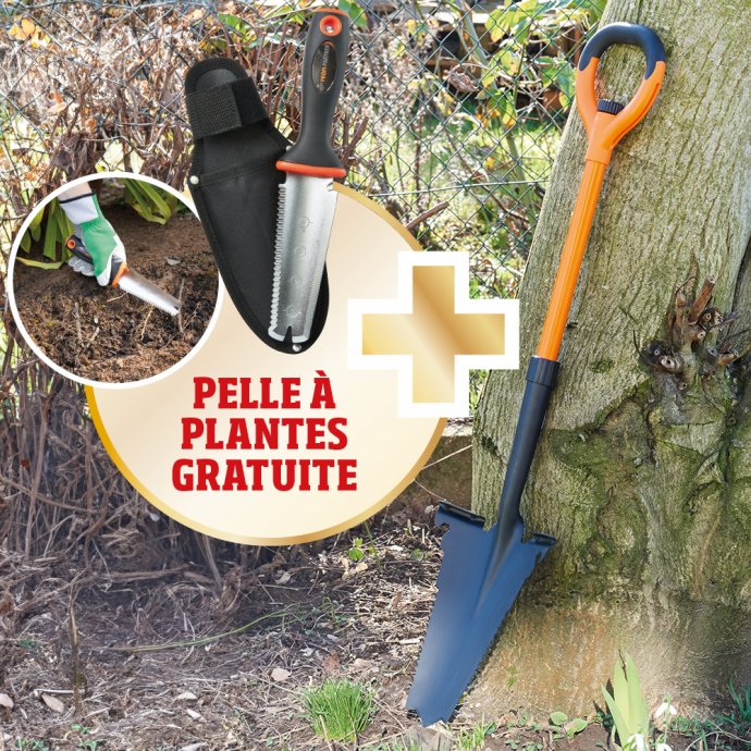 Spade met wortelzaag