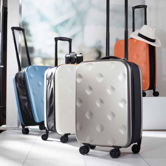 Ultraplatte rolkoffer