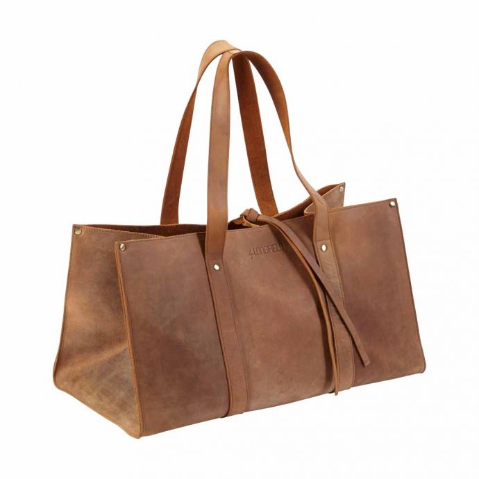 Universele tas van rundleer