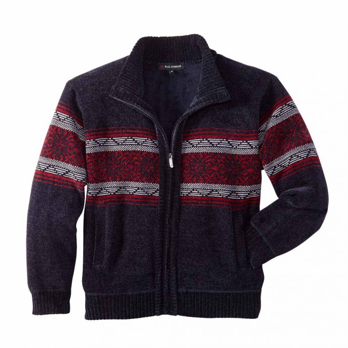 Veste en maille chenille