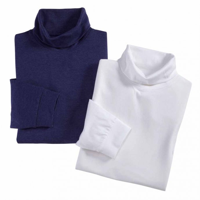 T-shirt à col roulé