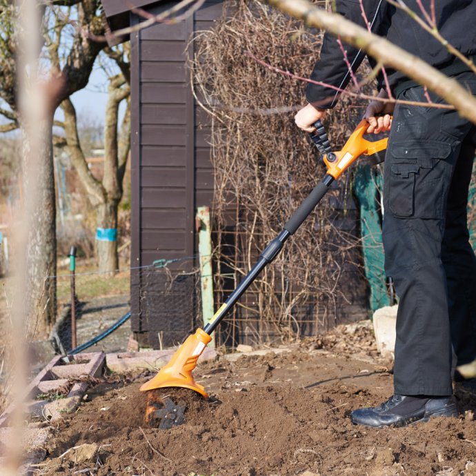 Motobineuse électrique rechargeable