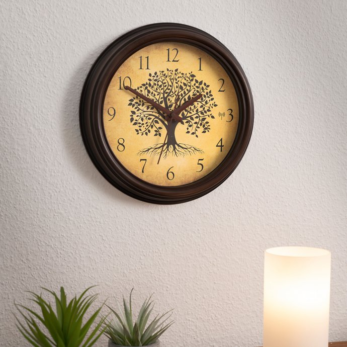 Wandklok 'Tree of Life'