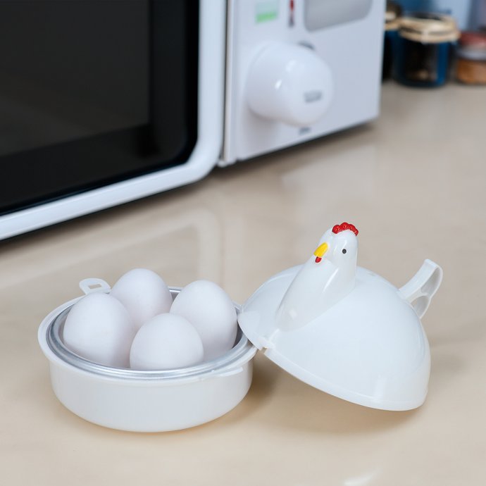 Eierkoker voor de magnetron