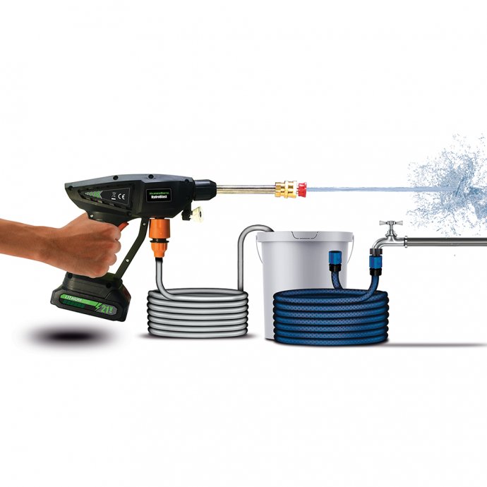 Snoerloze drukreiniger ‘HydroBlast’