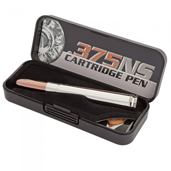 Space-pen in echte jachtpatroonhuls 