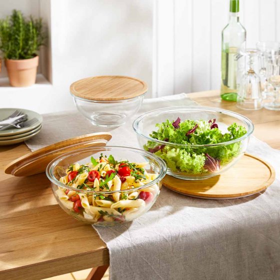 Premium glazen kom 3,4 l 