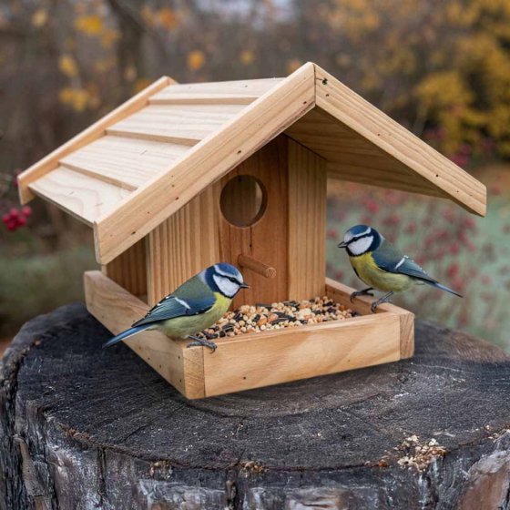 Vogelhuis om te beschilderen 