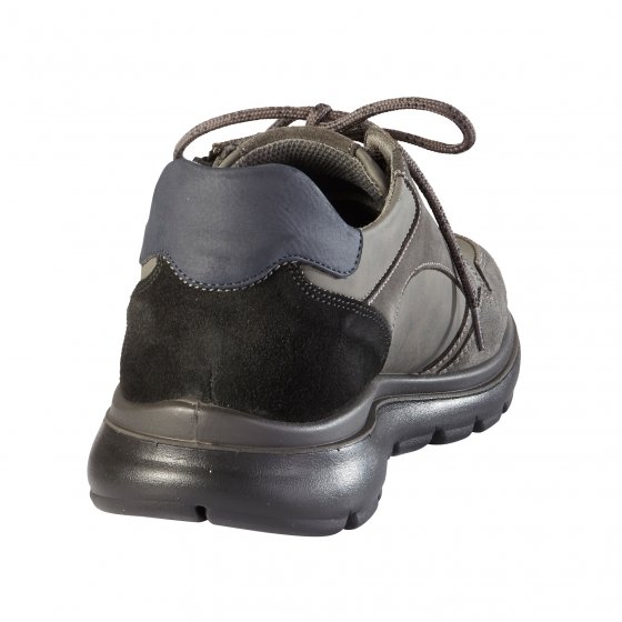 Chaussures confort à lacets avec fermeture éclair 