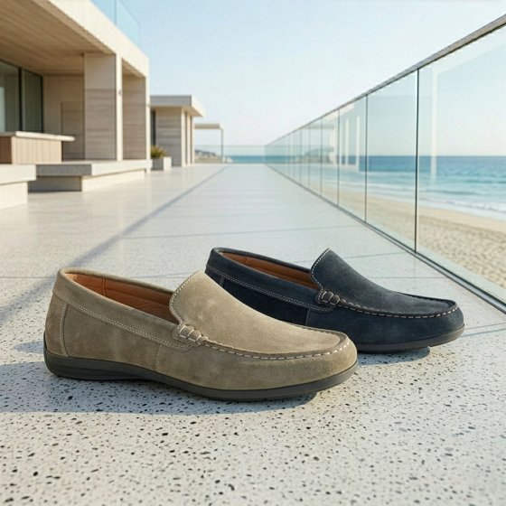 Mokassins pour homme 46 | Bleu