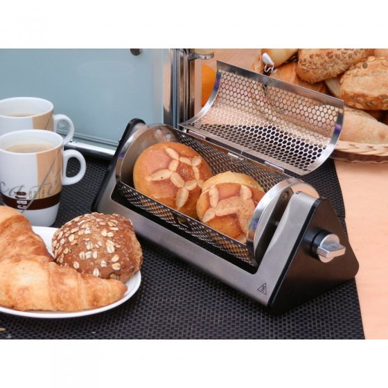 Roterende toaster opzet 
