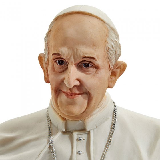 Standbeeld paus Franciscus 