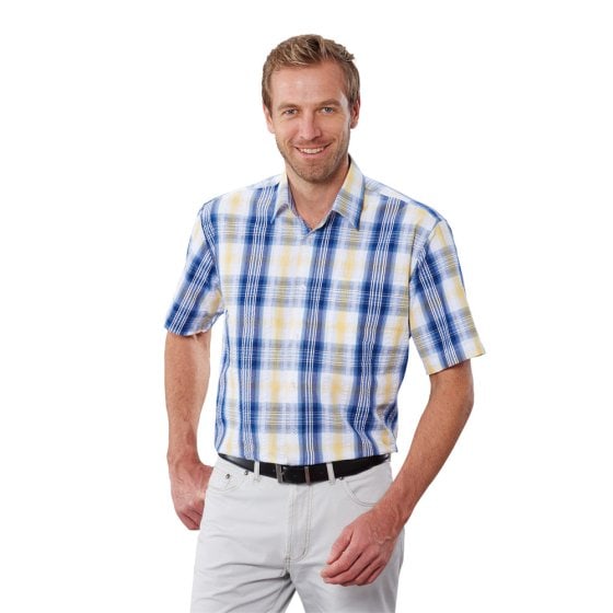 Chemise maritime en seersucker 