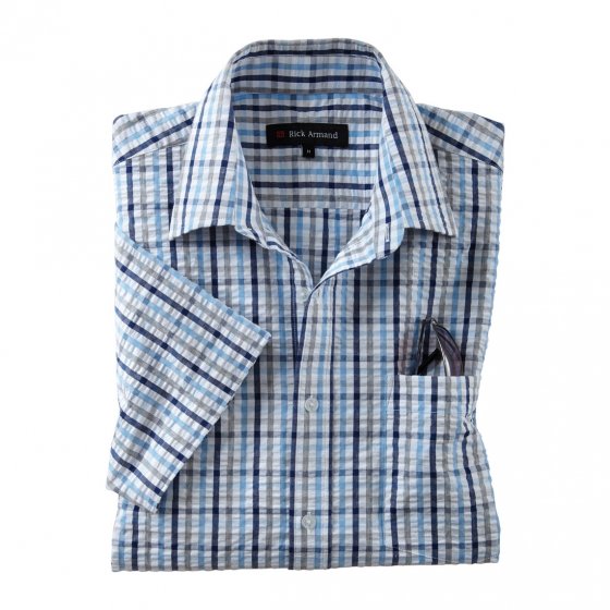 Seersucker-overhemd 'Oxford' XL | Set