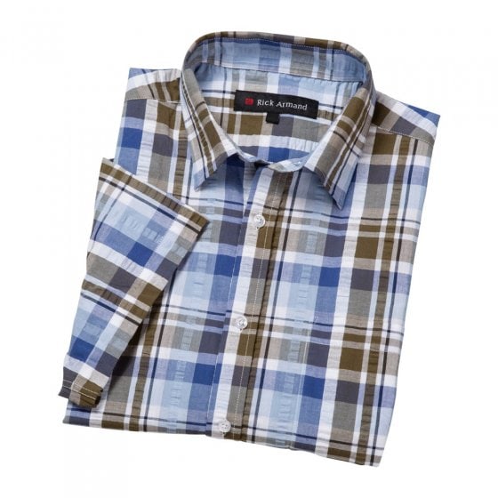 Seersucker-overhemd 'Madras' 